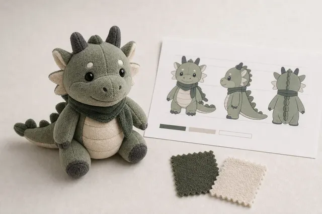 Mascot and character plush sample direction